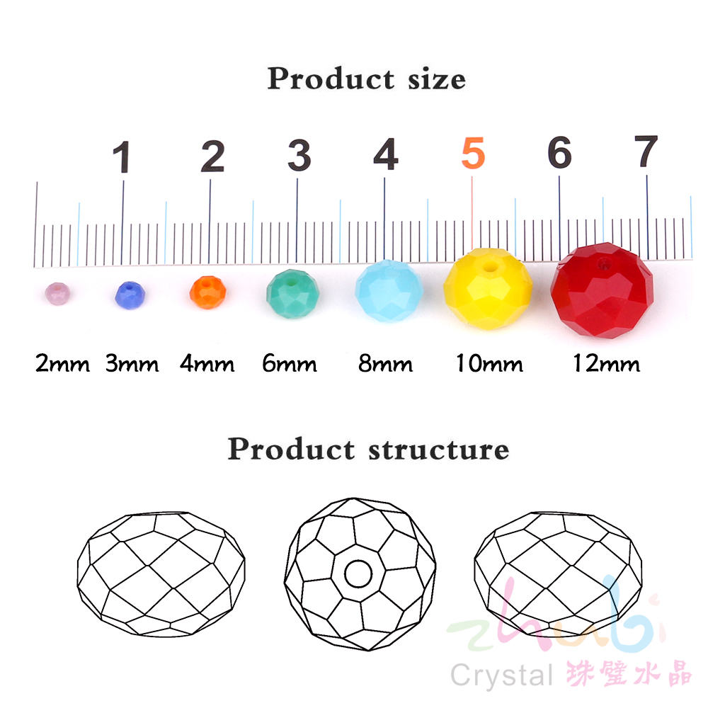 2mm 3mm 4mm Czech Crystal Roun - Glass Seed Beads 2Mm Jewelry Making recension och pris