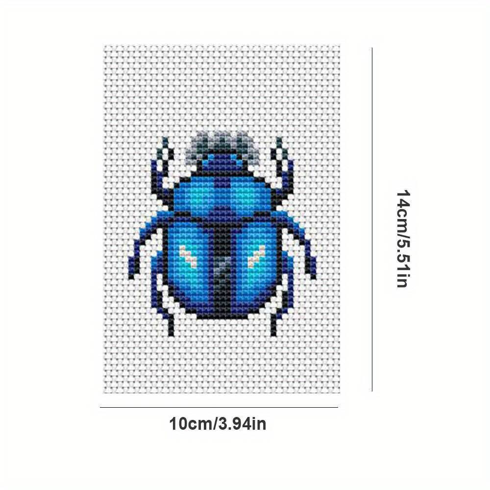 8Pcs Insect Cross Stitch Embro - Cotton Embroidery Thread Skeins recension och pris